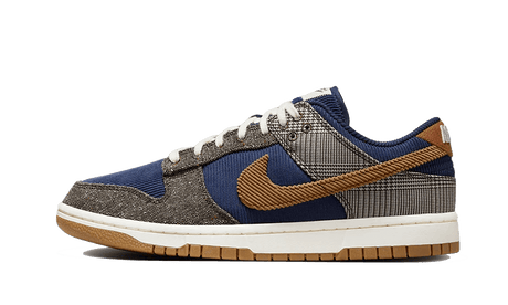 Nike Dunk Low Tweed Midnight Navy Corduroy  – sneaker autêntico da CollectKicks