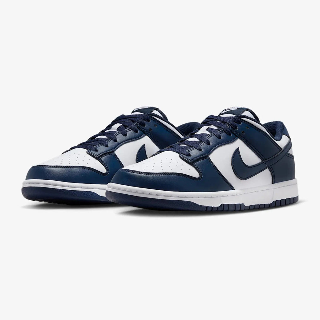 Nike Dunk Low White Midnight Navy  – sneaker autêntico da CollectKicks