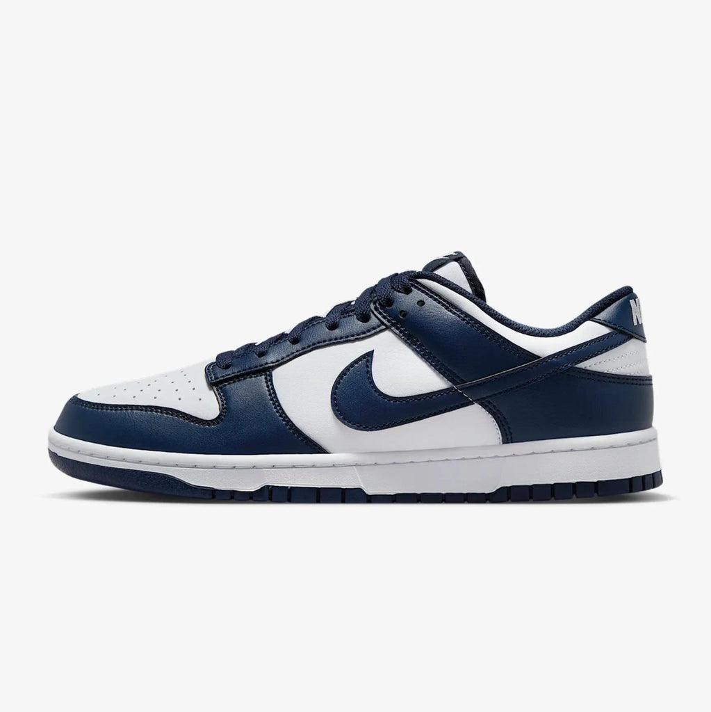 Nike Dunk Low White Midnight Navy  – sneaker autêntico da CollectKicks