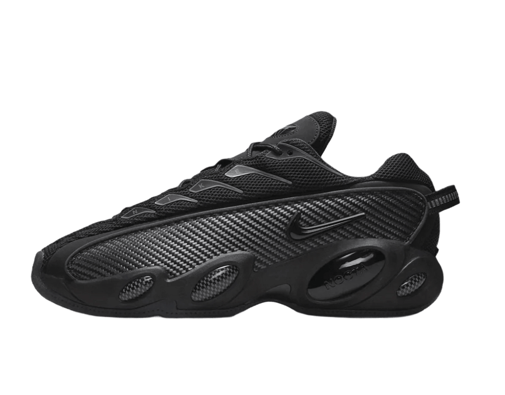 Nike NOCTA Glide Drake Black Iron Grey DM0879-002 – sneaker autêntico da CollectKicks