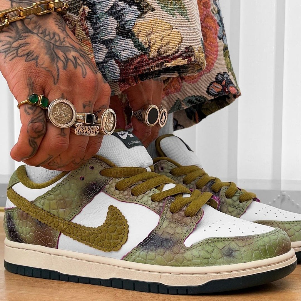 Nike SB Dunk Low Alexis Sablone Chameleon  – sneaker autêntico da CollectKicks