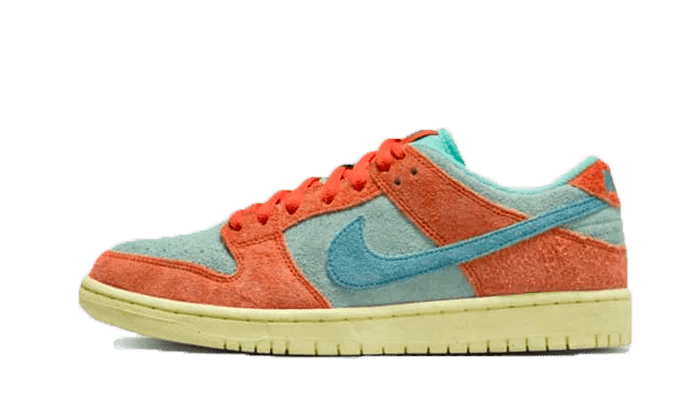 Nike SB Dunk Low Orange Emerald Rise  – sneaker autêntico da CollectKicks