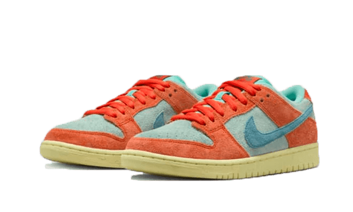 Nike SB Dunk Low Orange Emerald Rise  – sneaker autêntico da CollectKicks