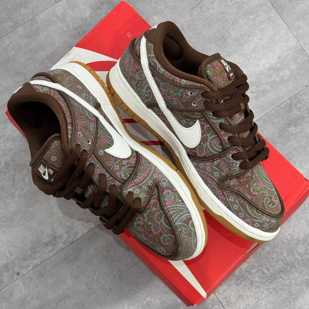 Nike SB Dunk Low Pro Paisley Brown (40) - Usado  – sneaker autêntico da CollectKicks