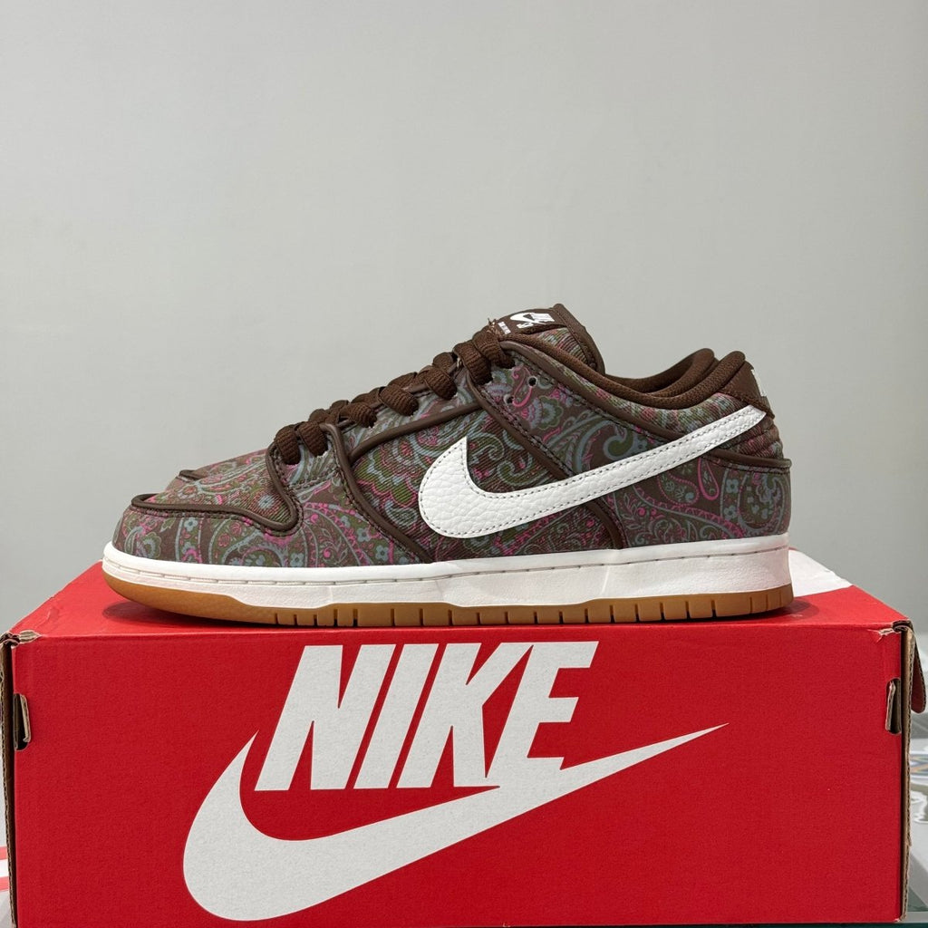 Nike SB Dunk Low Pro Paisley Brown (40) - Usado  – sneaker autêntico da CollectKicks