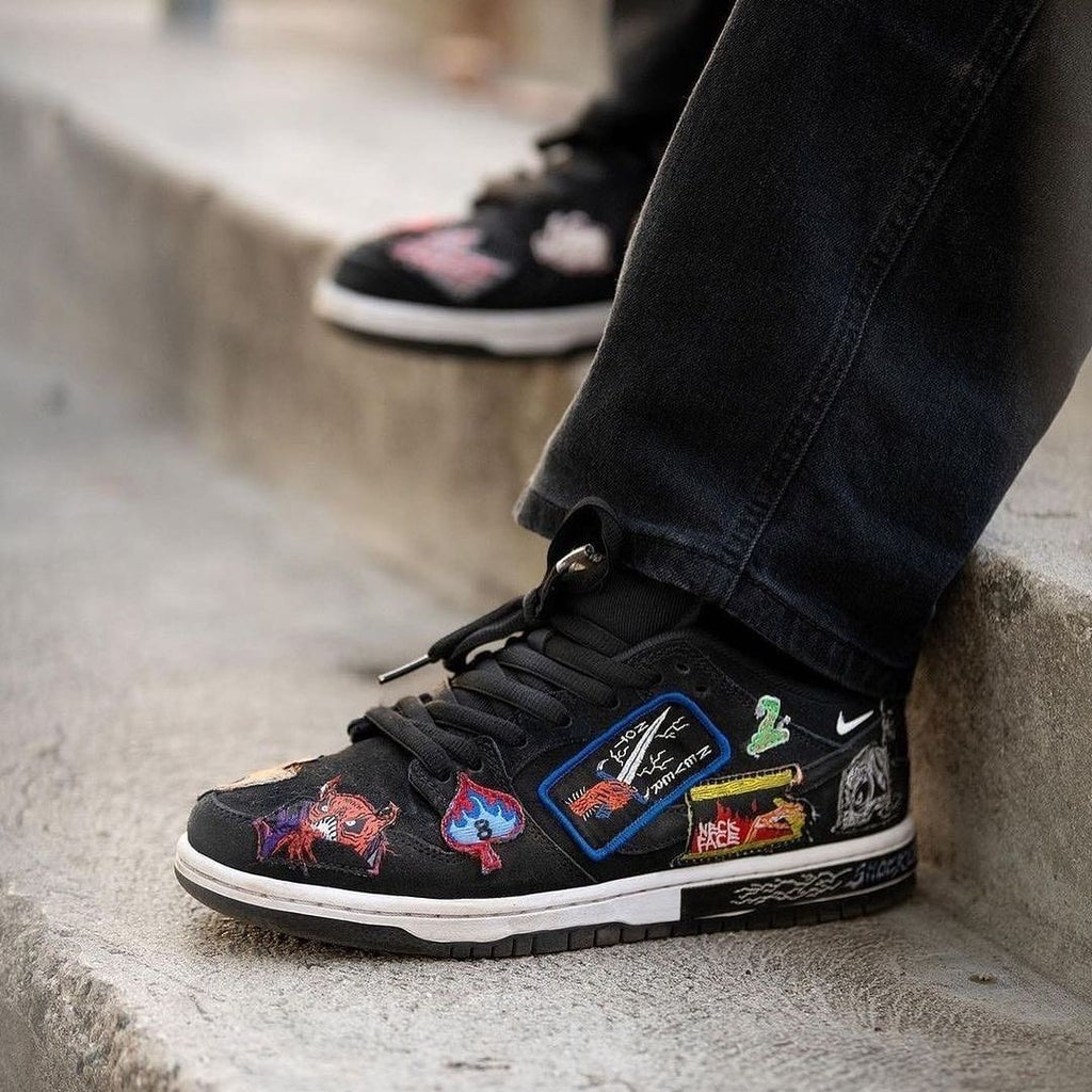 Nike SB Dunk Low Pro QS Neckface  – sneaker autêntico da CollectKicks