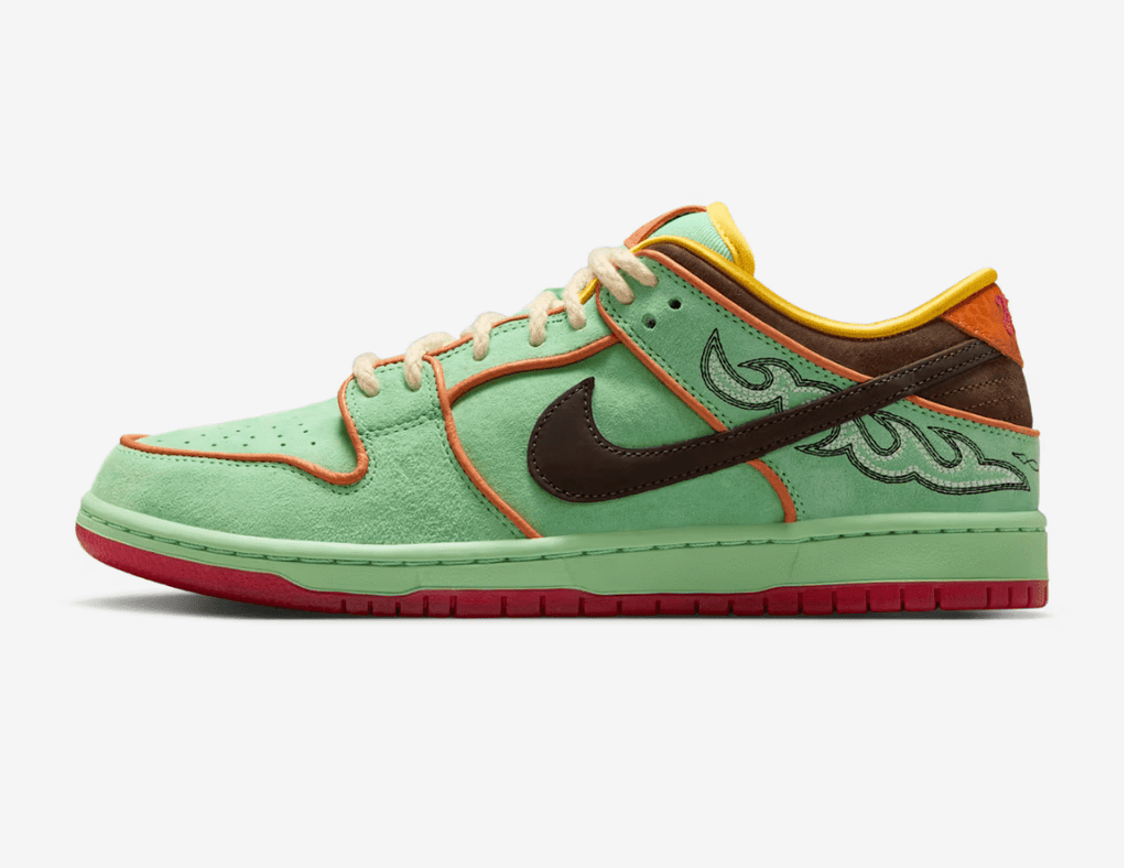 Nike SB Dunk Low Rodeo Tourmaline  – sneaker autêntico da CollectKicks