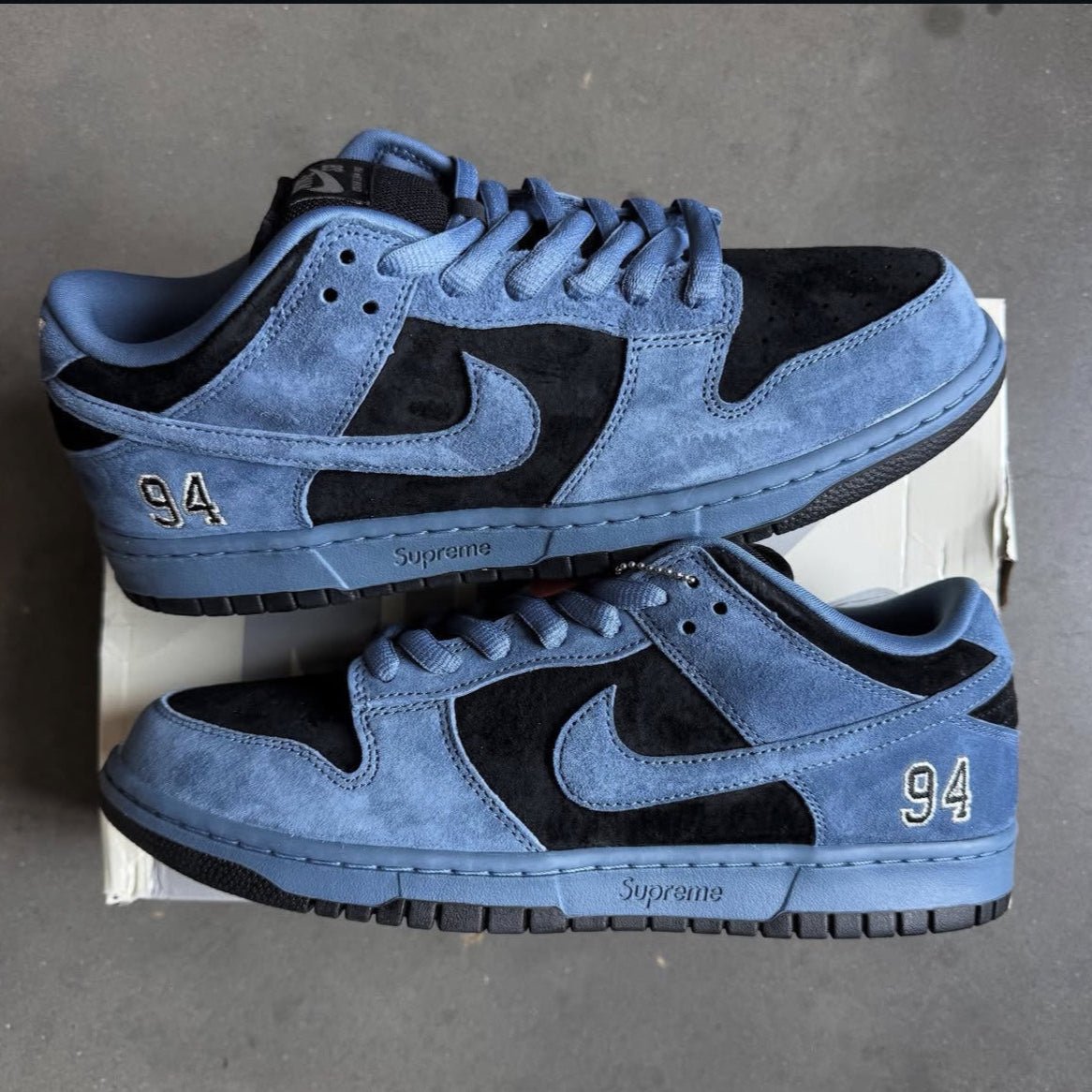 Nike SB Dunk Low Supreme 94 Ocean Fog |HQ8487-400| CollectKicks