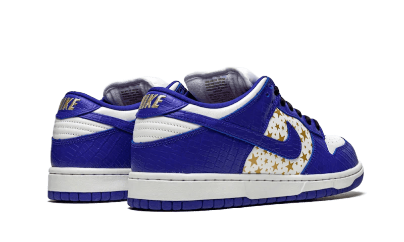 Nike SB Dunk Low Supreme Stars Hyper Royal  – sneaker autêntico da CollectKicks