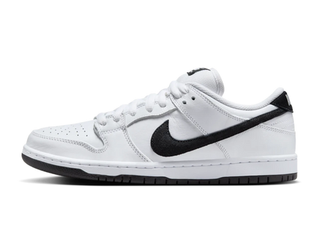 Nike SB Dunk Low White Black  – sneaker autêntico da CollectKicks