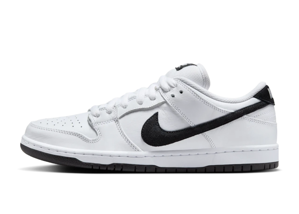 Nike SB Dunk Low White Black  – sneaker autêntico da CollectKicks