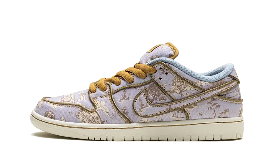 Nike SB Dunk Low Premium City of Style Pastoral Print - SKU: FN5880-001 - lateral