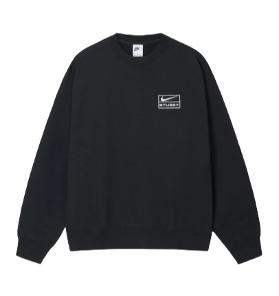 Nike x Stüssy Crew Fleece Black  – sneaker autêntico da CollectKicks
