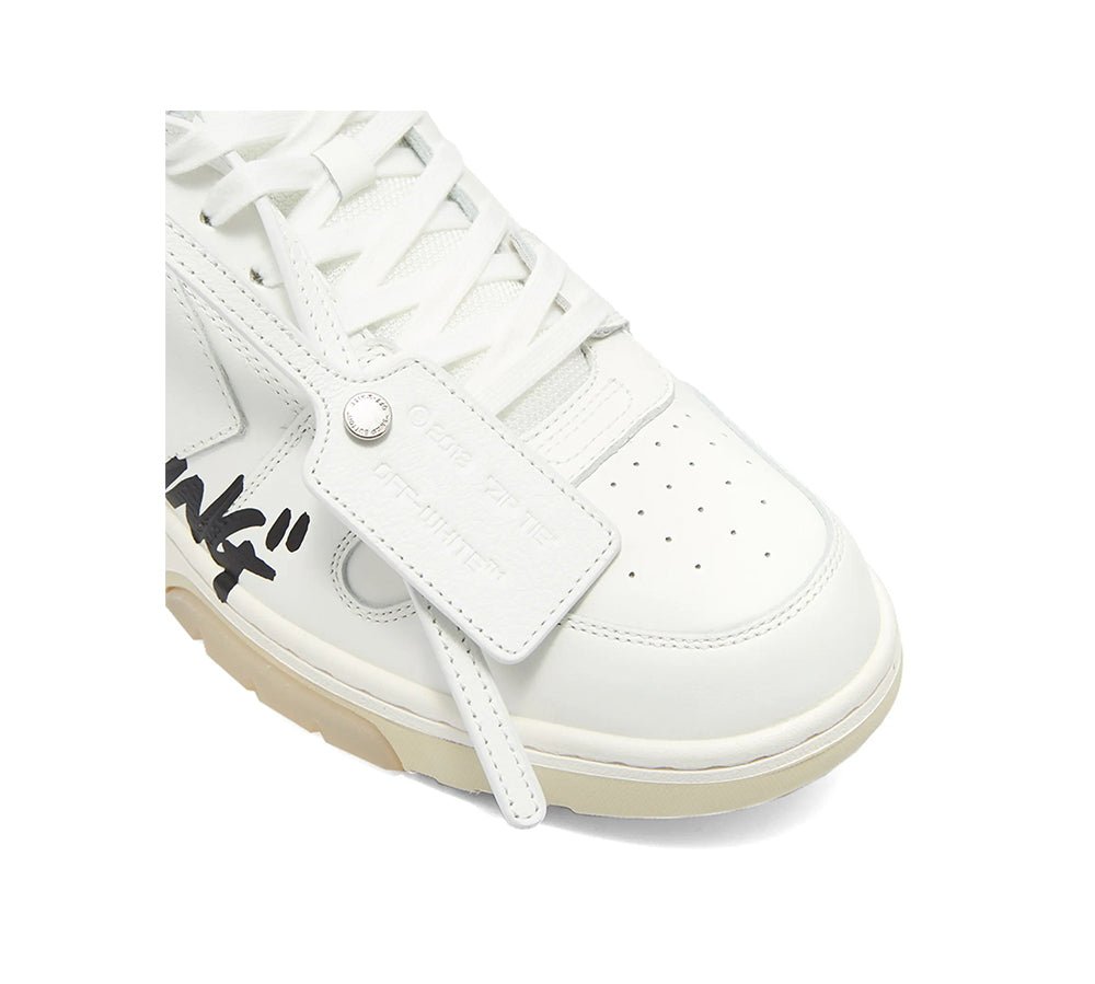 OFF - WHITE Out Of Office OOO Low Tops For Walking White Black  – sneaker autêntico da CollectKicks