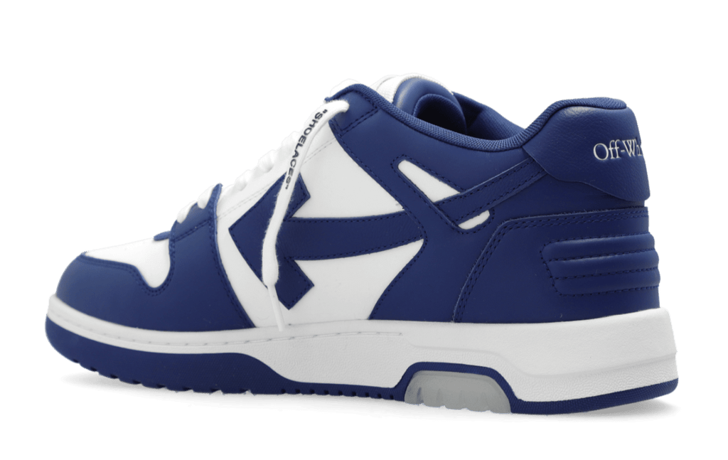 OFF - WHITE Out Of Office OOO Low Tops White Royal Blue  – sneaker autêntico da CollectKicks