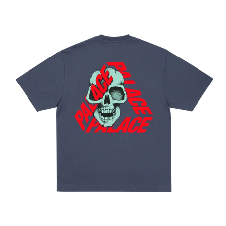 Palace P3 Skull T-shirt Navy  – sneaker autêntico da CollectKicks