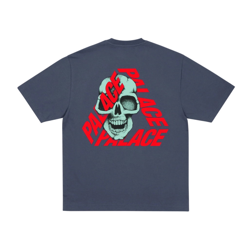Palace P3 Skull T-shirt Navy  – sneaker autêntico da CollectKicks