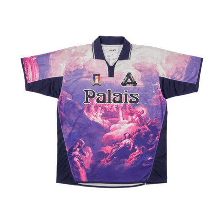 Palace Persailles Football Jersey Pink  – sneaker autêntico da CollectKicks
