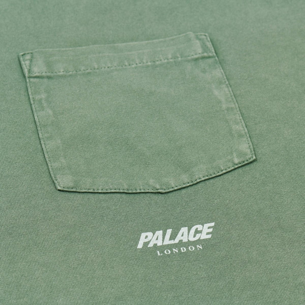 Palace Pigment Pocket T-shirt Green  – sneaker autêntico da CollectKicks