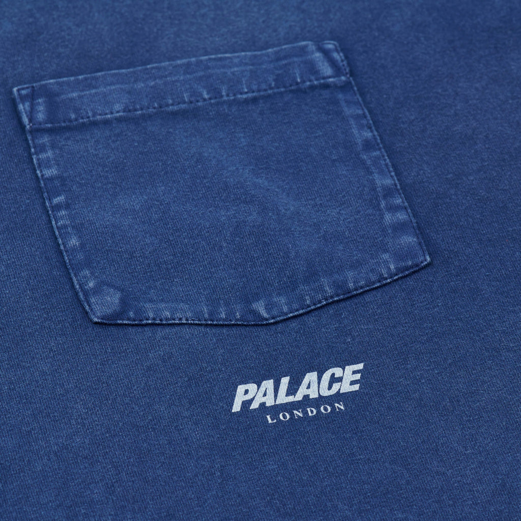 Palace Pigment Pocket T-shirt Navy  – sneaker autêntico da CollectKicks