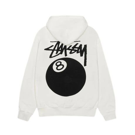 Stüssy 8 Ball Pigment Dyed Hoodie ´Natural´  – sneaker autêntico da CollectKicks