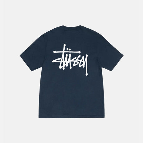 Stüssy Basic Tee 'Navy'  – sneaker autêntico da CollectKicks