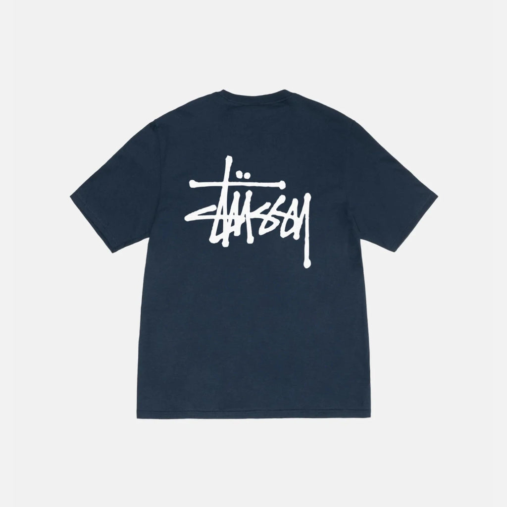 Stüssy Basic Tee 'Navy'  – sneaker autêntico da CollectKicks