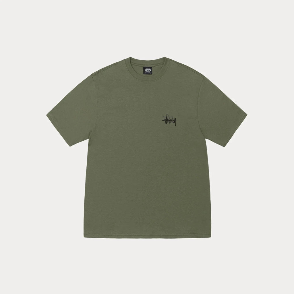 Stüssy Basic Tee Olive  – sneaker autêntico da CollectKicks