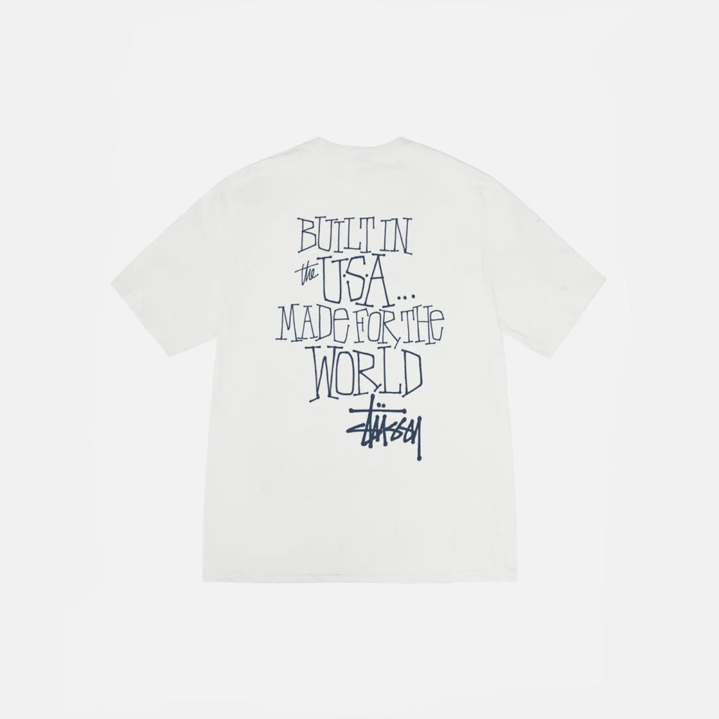 Stüssy Built in The USA Tee Pigment Dyed Natural  – sneaker autêntico da CollectKicks