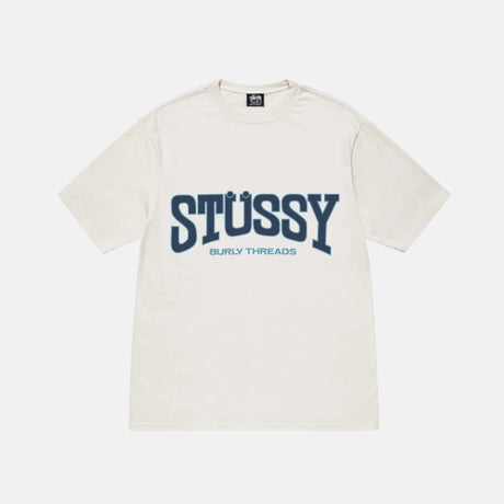 Stüssy Burly Threads Tee Pigment Dyed Natural  – sneaker autêntico da CollectKicks