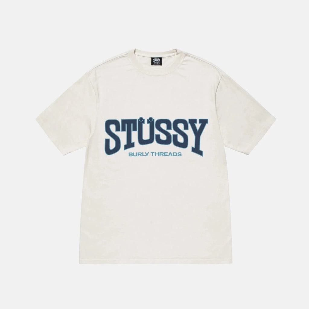 Stüssy Burly Threads Tee Pigment Dyed Natural  – sneaker autêntico da CollectKicks