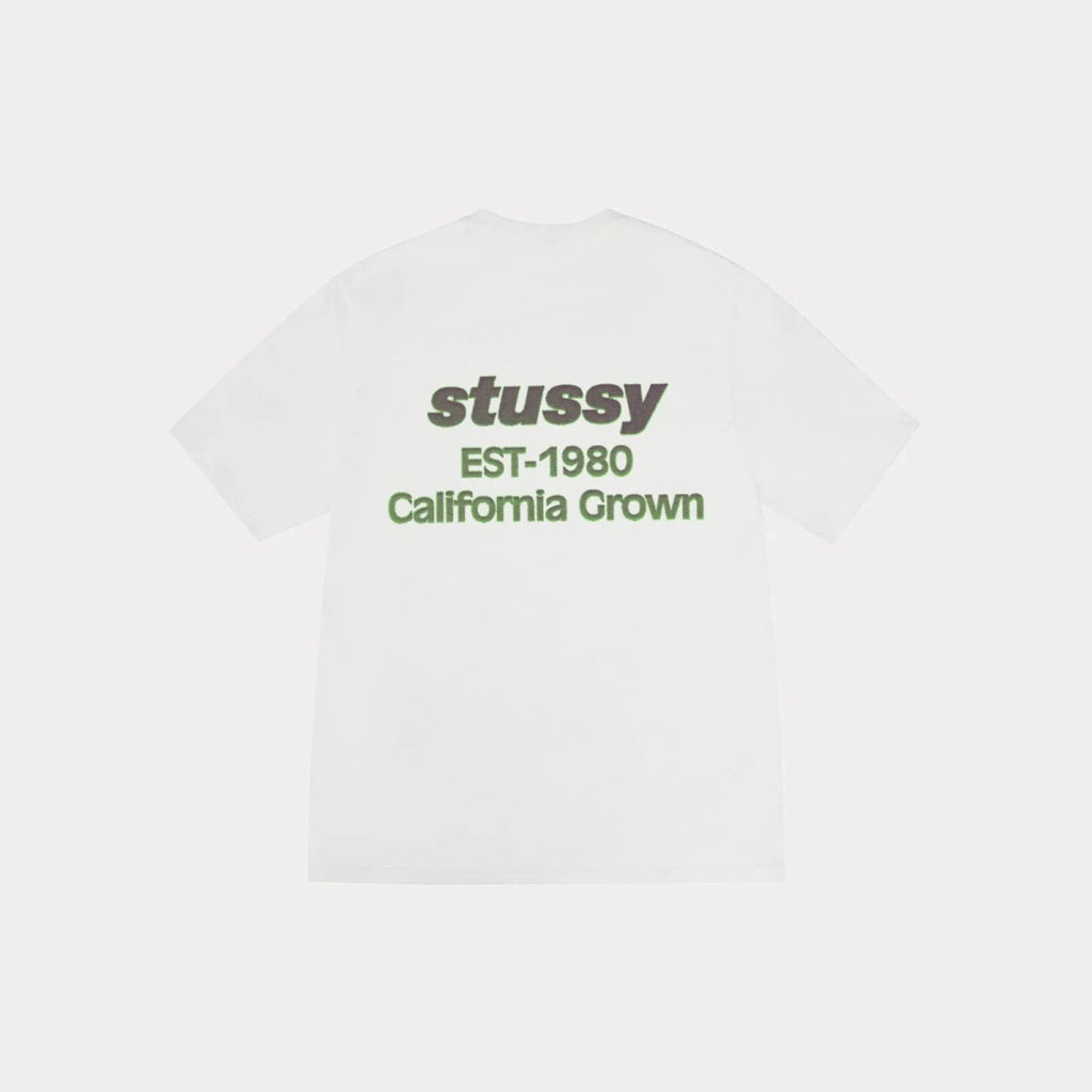 Stüssy California Grown Tee Pigment Dyed Natural  – sneaker autêntico da CollectKicks