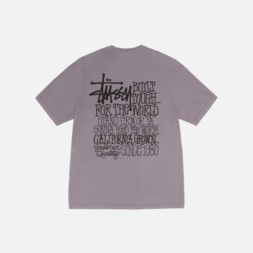 Stüssy California Grown Tee Pigment Dyed 'Shark'  – sneaker autêntico da CollectKicks