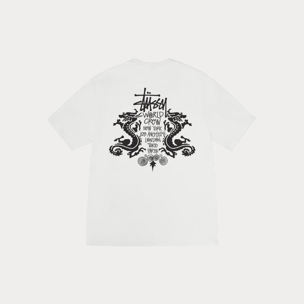 Stüssy Double Dragon Tee Pigment Dyed Natural  – sneaker autêntico da CollectKicks