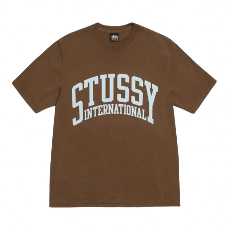Stussy International Pigment Dyed Tee 'Brown'  – sneaker autêntico da CollectKicks