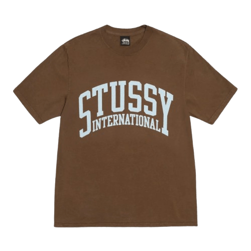 Stussy International Pigment Dyed Tee 'Brown'  – sneaker autêntico da CollectKicks