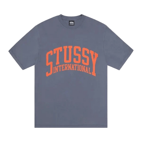 Stüssy International Pigment Dyed Tee 'Indigo Blue'  – sneaker autêntico da CollectKicks