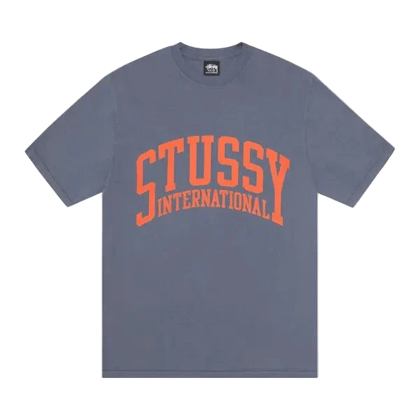 Stüssy International Pigment Dyed Tee 'Indigo Blue'  – sneaker autêntico da CollectKicks