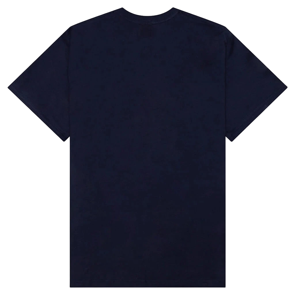 Stüssy Men’s Happy Flower Tee Navy  – sneaker autêntico da CollectKicks