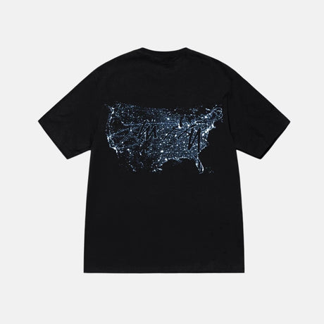 Stüssy Night Lights Black Tee  – Streetwear na CollectKicks