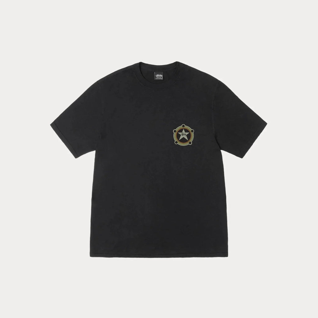 Stüssy Ranger Pigment Dyed Tee Black  – sneaker autêntico da CollectKicks