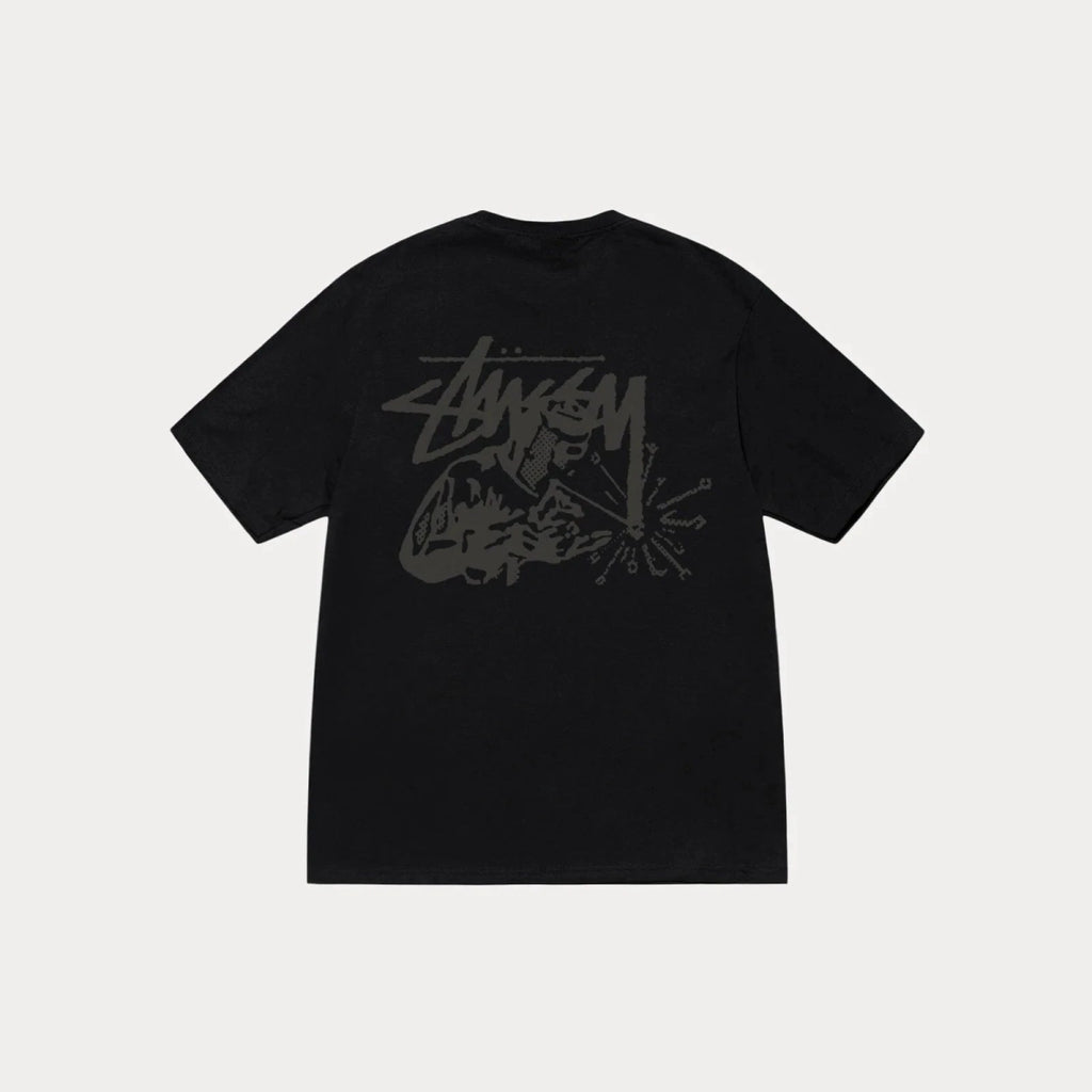 Stüssy Welder Tee Black  – sneaker autêntico da CollectKicks
