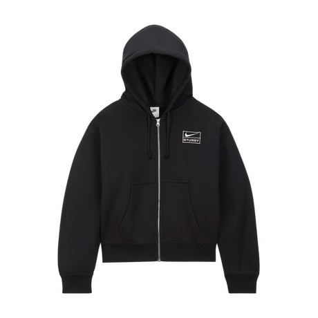 Stüssy x Nike Full - Zip Fleece Hoodie ´Black´  – sneaker autêntico da CollectKicks