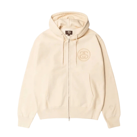 Stüssy x Wales Bonner Fleece Zip Hoodie ´Ivory´  – sneaker autêntico da CollectKicks