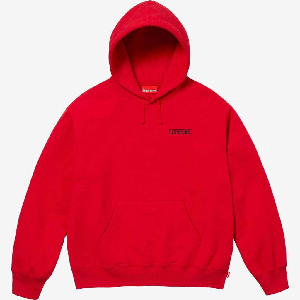 Supreme Anarchy Hooded Sweatshirt Red  – sneaker autêntico da CollectKicks