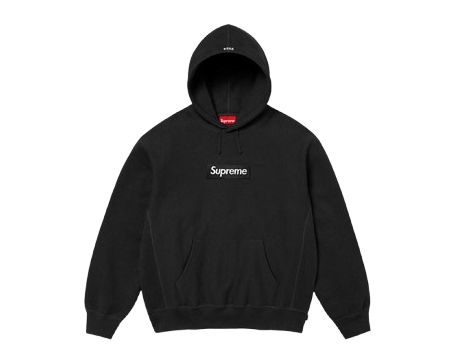 Supreme Box Logo Hooded Sweatshirt (FW24) Black  – sneaker autêntico da CollectKicks
