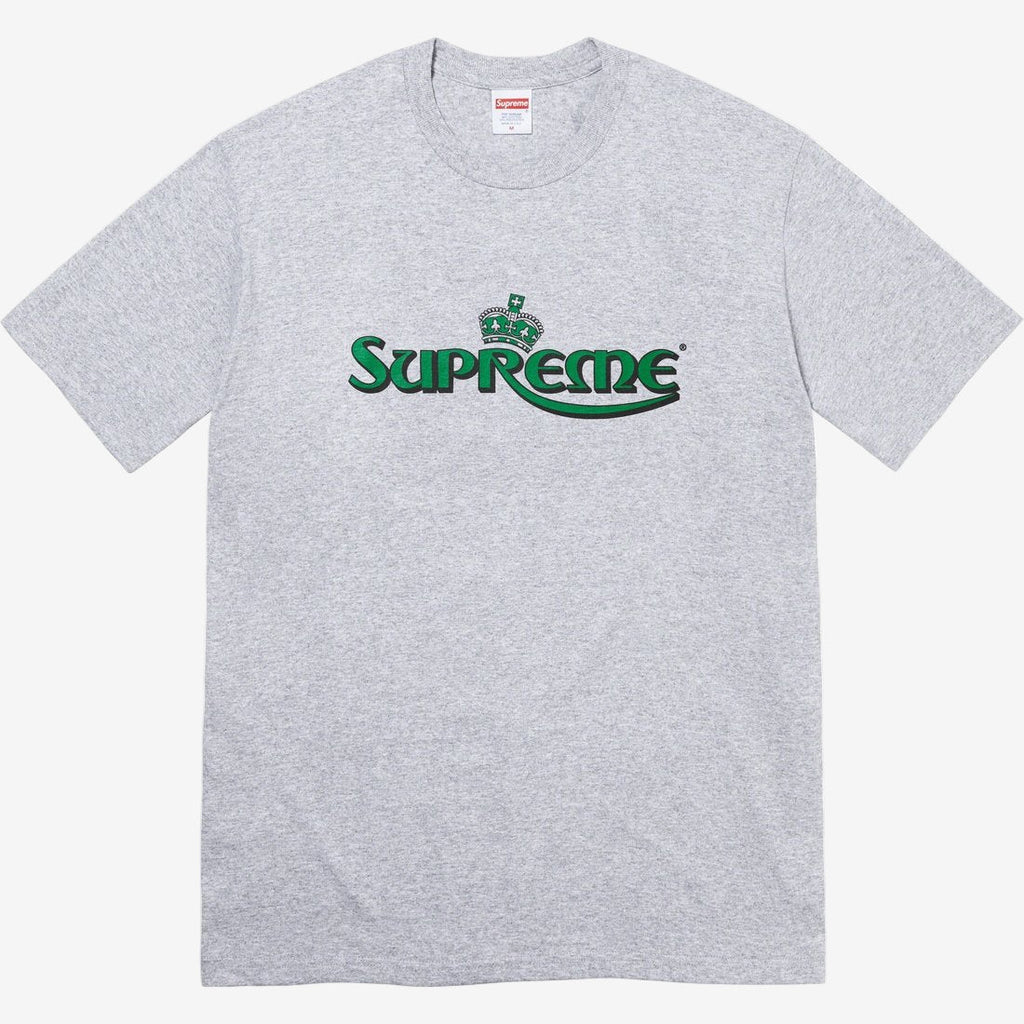 Supreme Crown Tee Heather Grey  – sneaker autêntico da CollectKicks