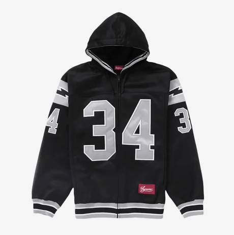Supreme Football Zip Up Hooded Sweatshirt  – sneaker autêntico da CollectKicks