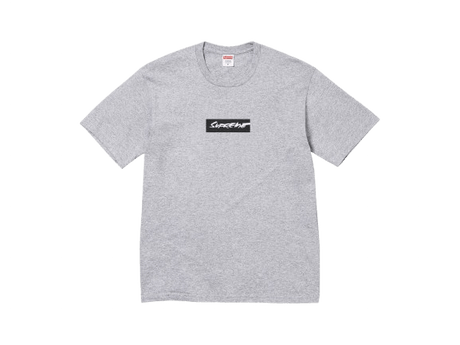 Supreme Futura Box Logo Tee Heather Grey  – sneaker autêntico da CollectKicks