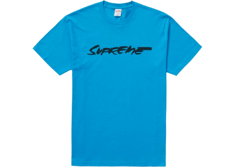 Supreme Futura Logo Tee Bright Blue  – sneaker autêntico da CollectKicks